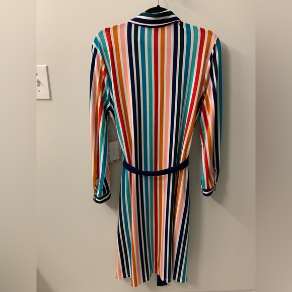 LuLaRoe Classic Ellie Classic Shirt Dress Multicolor (Medium) - Picture 3 of 15